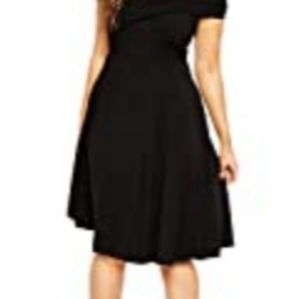 Black Off Shoulder Dress